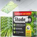 ShadeOn Fluorescent Light Covers for Ceiling Lights (4-Pack) - 2x4 ft Magnetic Light Covers for Ceiling Lights Classroom - Office Light Covers for Fluorescent Lights - Forest Canopy