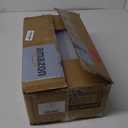 SONGMICS Shoe Boxes, Pack of 12 Shoe Storage Organizers, Stackable Clear Plastic Boxes for Closet, Sneakers, 13.1 x 9.1 x 5.6 Inches, Transparent and Black ULSP006B12