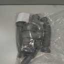 QruiLanTu Double Sink Drain Kit Expandable Flexible 1 1/2 Inch P-Trap with Visible Removable Easy-Clean Water Seal Anti-Odor Cup for Bathroom, Kitchen Sink Drain Pipe Kit, 1 2/1 IN, Grey+1