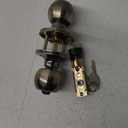 Lewis Hyman 1731100 Atlas Ball Entry Door Knob, Antique Brass