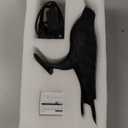 Crow Lamp Raven Table Lamp with Bulb, Crow Light - Gothic Halloween Decor for Bedside Bedroom Living Room Decor