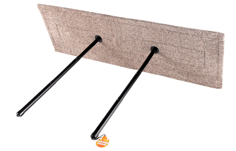 TJCYGO Chimney Fireplace Draft Stopper, 13''x35'' Chimney Flue Plug, 100% Natural Wool, Damper Draft Stopper Plug,Fireplace Plug Seal Save Energy Block The Smell & Draft Five Years