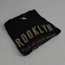 Brooklyn New York - Simple Brooklyn NY Long Sleeve T-Shirt (Small, Black)