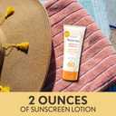 Aveeno Protect + Hydrate Face Sunscreen, SPF 60 Broad Spectrum, for Sensitive Skin, Travel Size, Water Resistant (80 minutes), Paraben, Oxybenzone & Oil Free, 2 fl oz