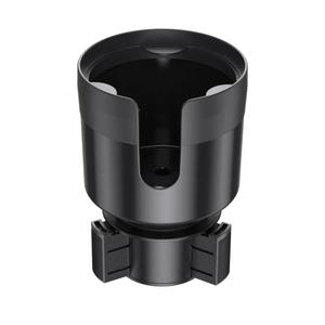 Car Cup Holder Expander Adapter, Compatible with Hydro Flask, Yeti, Nalgene 32/40 oz Fits Large Bottles and Mugs Drink Holder Extender with Adjustable Base for Most Car (Black)