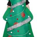 EraSpooky Adult Christmas Tree Costume Funny Xmas Party Women Dress, One Size