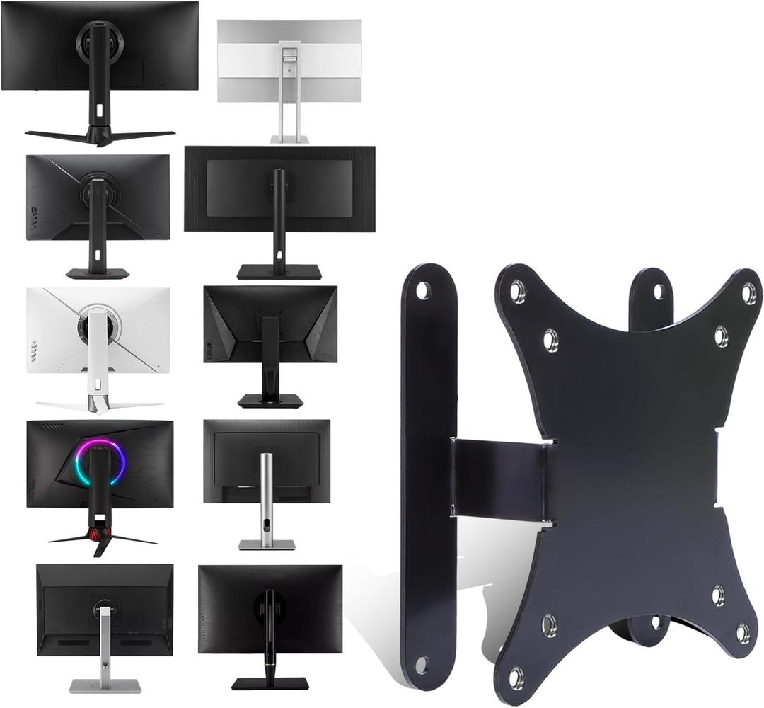 VG27AQ3A VESA Mount Adapter Compatible with ASUS ROG, ProArt and TUF Gaming Monitor (Fits VG27AQM5A,VG277Q1A,XG27ACS,VG27WQ3B,VG27AQ,PA248QFV,PG27AQN and More)75x75 to 100x100 Wall Mount Bracket