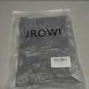 Womens Long Sleeve Tunic Tops Crew Neck Loose Casual Tee Shirts with Thumb Hole (L)