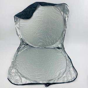 Riveterium 55" x 31" Foldable Automobile Windshield Sunshades with Storage Bag