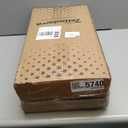 Japanese Floor Mattress Twin, Anti-Slip Japanese Futon Foldable Tatami Mat for Guests, Boho Orange Checkered