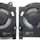 QUETTERLEE Replacement New Laptop CPU + GPU Cooling Fan for Dell Alienware m15 R7 M15R7 Gaming Laptop - 15.6-inch Series EG75071S1-C210-S9A EG75071S1-C200-S9A BN8512S2H-000P BN8510S2H-000P DC12V Fan