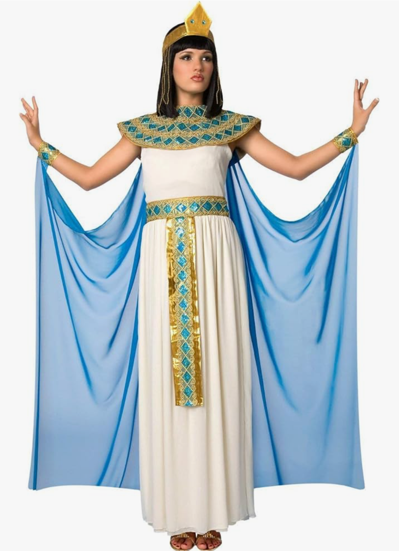 Morph Cleopatra Costume, Egyptian Costume Womens, Cleopatra Costumes Women, Greek Goddess Costumes Womens, Large