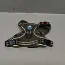 PoyPet No Pull Dog Harness, No Choke Reflective Dog Vest, Adjustable Pet Harnesses with Easy Control Padded Handle for Small Medium Large Dogs(Military Green,XS)