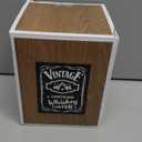 75th Birthday Gifts for Men, Vintage 1951 Whiskey Glass Set in Barrel Box, 75 Year Old Gift Ideas for Him Husband Dad, Rock Glass for 75th Birthday Decorations & Wedding Anniversary