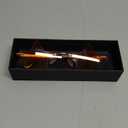 Rimless Star shape Sunglasses Personality Sun Glasses for women/men Party glasses personality pentagram eyewears (Orange)