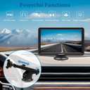 Backup Camera for Truck 7 Inch HD 2K Front Rear View Monitor kit Auto Color Image Night Vision, IP69 Waterproof DIY Grid Lines for Car/RV/Tractor/Semi-Trailers/Pickup H7