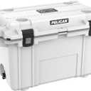 Pelican Products Inc Elite 70 Quart Cooler (White/Gray) (70Q-1-WHTGRY)