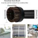 1 1/4 inch Shop Vacuum Attachments Brushes for Shop Vac Accessories 1/4 inch 1 3/8 inch Vacuum Cleaner Accessories