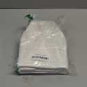 Woven Basket,Small Rope Storage Bin with Handles & Ribbon Bag, Organizer for Shelves Closets,Gift Basket Empty for Birthday,Books,Dog Toys,White (1 Pack)