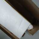 KAMANINA 1 Inch Double Curtain Rods 36 to 72 Inch, Gold Dual Curtain Rod