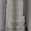 420W Charging Station for Multiple Devices, Zobirez 10-Port USB C Fast Charger Stations for MacBook, iPhone, Android Cell Phone, iPad, Tablet, Family Multi-Device Organizer Charging Dock, White (5FT)