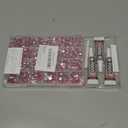 33000Pcs Dark Pink Rhinestones for Bedazzling, Bedazzler Kit with Flatback Craft Rhinestones Bulk and B7000 Glue, 2,3,4,5,6mm Resin Flat Back Crystals for Craftings, Clothes, Nails