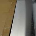 27 x 25 x 2.5 Inch 304 Stainless Steel Washing Machine Drain Pan, Heavy Duty Steel Compact Washer Drip Tray, Washing Machine Tray No Leak Protecting The Floor (No Hole)