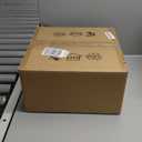 ElegLumi 4-Lights Luxury Glass Chandelier, Mid-Century Modern Style for Dining Room, Living Room, Bedroom, D16.5''  H10.6'', Adjustable Height (10.6"~51.4"), Gold Finish Frame & Figured Glass Shade