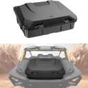Rear Storage Cargo Box for Can-Am Maverick R, 96L Poly Waterproof Rear Trunk Cargo Bed Storage Bin for Can-Am Maverick R/R X/R X RS 2024+ Accessories, Replace #715007182