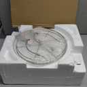 BOBOMOMO 27" Table Lamp with USB C+A Charging Ports Set of 2 Antique Nightstand Lamp for Bedroom Living Room Farmhouse Office Retro Rustic Resin Bedside Desk Lamps Washed White