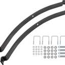 Helper Spring Kit 2000 lbs Heavy Duty Leaf Spring Load Assist for Pickup Trucks, SUVs & Trailers Enhances Rear Suspension Support & Towing Stability