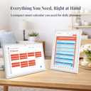 WiFi Digital Calendar Smart Family Planner:Electronic Calendar Smart Touchscreen Display with Video Call, Chore Chart & Shared Family Schedule,Gifts for Women Men, Gifts for Mom Dad