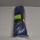 Imperial Home 50x60 Soft Fleece Throw Blanket, Throw Blanket for Couch, Travel, Bed, Room, Travel Essentials, Fleece Travel Blanket, Lightweight Blanket, Fall Blankets & Throws, Cozy Blanket (Navy)