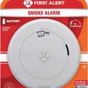 Slim Smoke Alarm, Battery Powered by First Alert