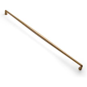 Goo-Ki Vintage Retro Antique Brass Zinc Alloy Cabinet Handles - 18''(457mm) Hole Center Affordable Luxury Cabinet Pull Hardware for Bedroom, Kitchen, 6 Pack