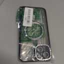 Magnetic Glitter Diamond for iPhone 14 Plus Case[Compatible with MagSafe] Sparkle Rhinestone Camera Lens Protector Plated, Crystal Clear Slim Military Drop Shockproof Cover for Women, Black