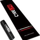 CyeeLife Dart Board Mat 65 * 295cm with Carrying Bag&Throw line for Steel and Soft Tip Darts Games with Start Lines