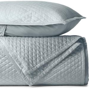 BIOWEAVES 100% Organic Cotton Quilt King Size - Diamond Stitched Quilted bedspreads - All Season Oversized Coverlet Set - GOTS Certified Bedding Set | 1 Quilt & 2 Pillow Shams (Shore)