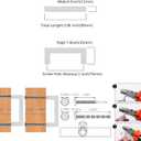 10 Pack 3 Inch(76mm) Cabinet Pull Brushed Satin Nickel Kitchen Cabinets Handles Stainless Steel Cabinet Hardware for Cupboard Square Kitchen Pulls for Cabinets Drawer Handles