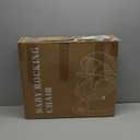 Soobaby Baby Swing for Infants,Electric Bouncer for Babies,Portable Swing for Baby Boy Girl,Remote Control Indoor Baby Rocker with 5 Sway Speeds,Music and Bluetooth,Light Pink