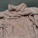 Waitu Wearable Blanket Sweatshirt Gifts for Women and Men, Super Warm and Cozy Giant Blanket Hoodie, Thick Flannel Blanket with Sleeves and Giant Pocket - Pink (Adult)