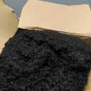 KSIIA Washable Dog Bed Anti-Slip Dog Crate Beds Deluxe Plush Kennel Pad Comfy Pet Sleeping Mat for Large Dogs, 41" x 27", Black