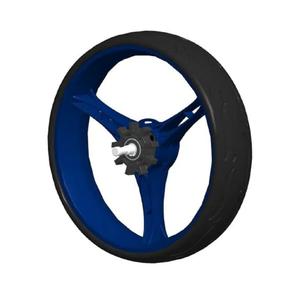SereneLife Back Wheels (for SereneLife Model: SLG3W)