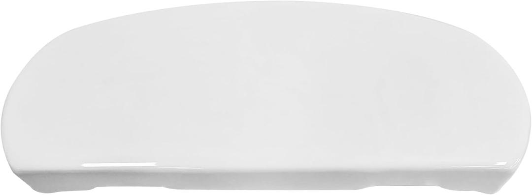 showingo 735172-400.020 Porcelain Toilet Tank Lid Compatible with Cadet Pro 4.8 Lpf 12" Rough Toilet fits Model 4188A Toilets, White