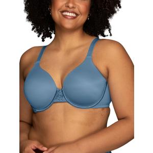 Vanity Fair Women's Beauty Back Full Figure Underwire Bra (76380-fashion Colors) (38C, Urban Blue)