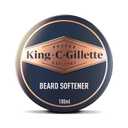 King C. Gillette Soft Beard Balm, Deep Conditioning with Cocoa Butter, Argan Oil and Shea Butter (3.4 Ounce (Pack of 1))