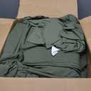 WRENSONGE King Size Comforter Set- 7 Pieces Soft Olive Green Bed in a Bag King with Fitted Sheet, Flat Sheet, 2 Pillow Shams, and 2 Pillowcases-Warm King Bedding Set for All Season