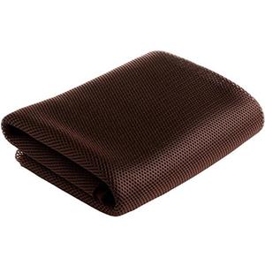 Speaker Grill Cloth Stereo Mesh Fabric for Speaker Repair, Brown - 55 x 40 in / 140 x 100 cm