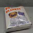 Stuffed Premium Soft Dog Blankets for Large Dogs, Large Cat Blanket Calming Washable for Bed Couch Protection Cover, Dog Essentials for Dog, 66 * 82 inches, Grey