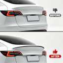 Xprite Rear Spoiler Compatible with Tesla Model Y 2020-2024 Trunk Lip Wing